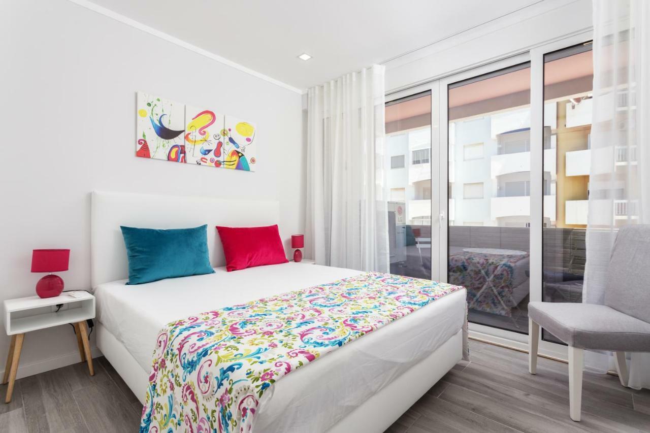 Luxury Beach Apartment At Armacao De Pera Bagian luar foto